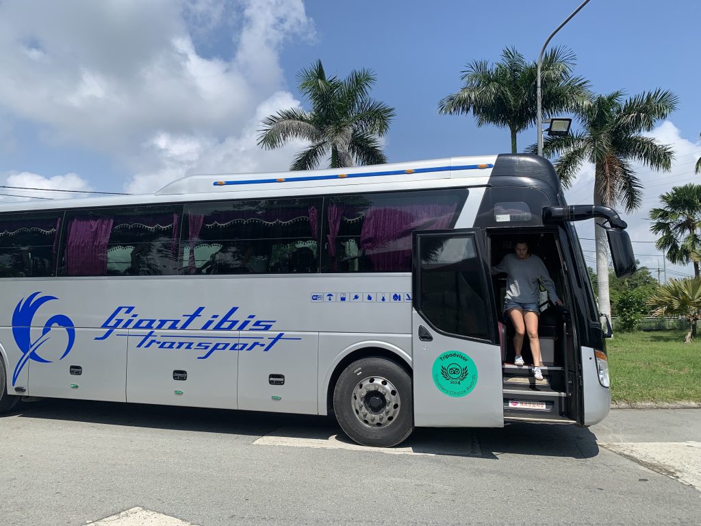 Autobusem z Sajgonu do Phnom Penh